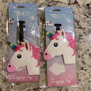 Unicorn Luggage Tag